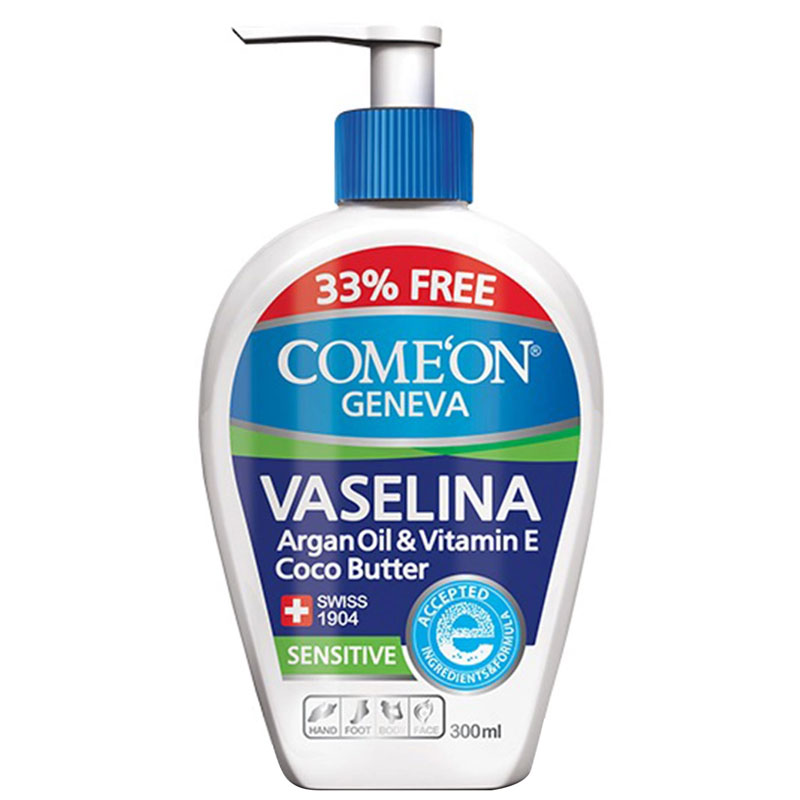 Comeon-Vaseline-cream-300-ml کرم وازلین کامان