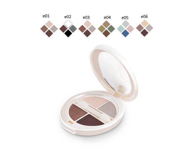 سایه چشم چهار رنگ درامتیک شون شماره E01 تا E06 سایه چشم چهار رنگ درامتیک شون شماره E01 تا E06