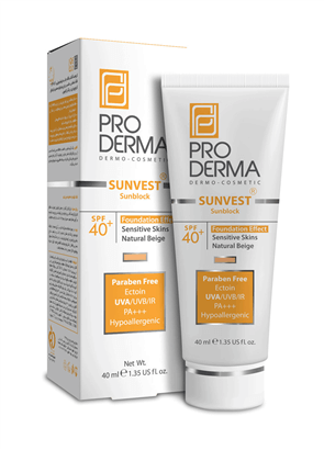 کرم ضد آفتاب پرودرما ⁺SPF40 1 کرم ضد آفتاب پرودرما ⁺SPF40 1