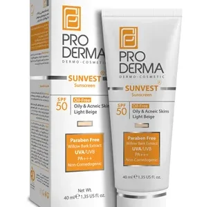 کرم ضد آفتاب فاقد چربی پرودرما SPF50 1