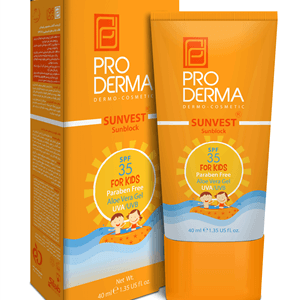 کرم ضد آفتاب مخصوص کودکان پرودرما SPF35 1