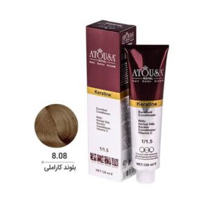 تصویر رنگ موی سر اتوسا رویال