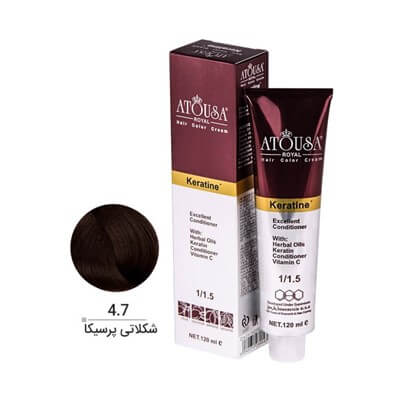 4567 (1) تصویر رنگ موی اتوسا رویال