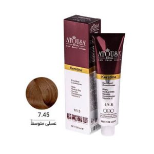 تصویر رنگ موی آتوسا رویال