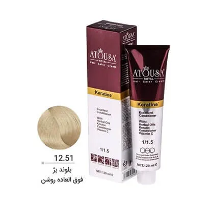 5ظطز1 تصویر رنگ موی اتوسا رویال