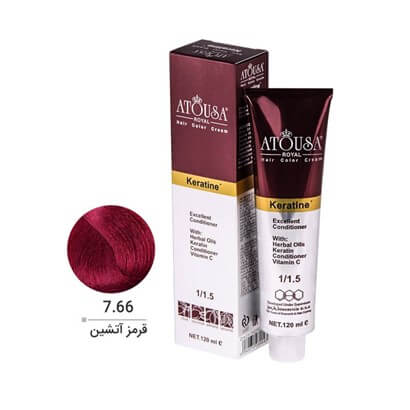 6صلبقث6 تصویر رنگ موی آتوسا رویال
