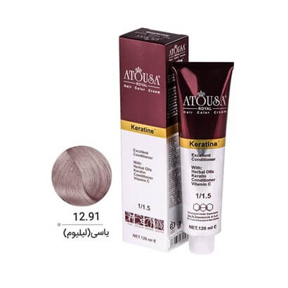 91 تصویر رنگ موی اتوسا رویال