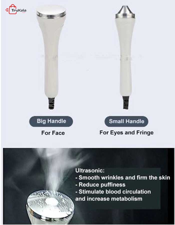 التراسونیک صورت و بدن و چشم دستگاه هیدرودرمی