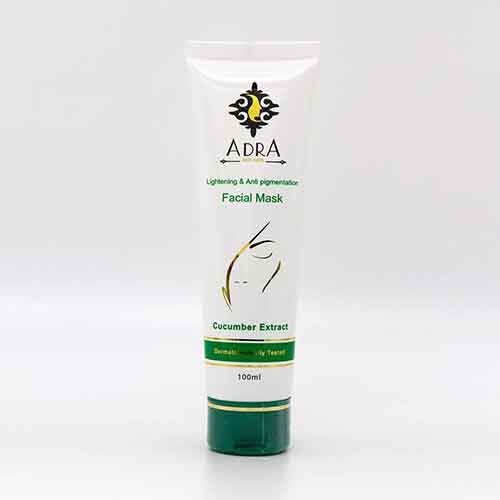 ماسک خیار روشن کننده صورت آدرا ماسک خیار روشن کننده صورت آدرا