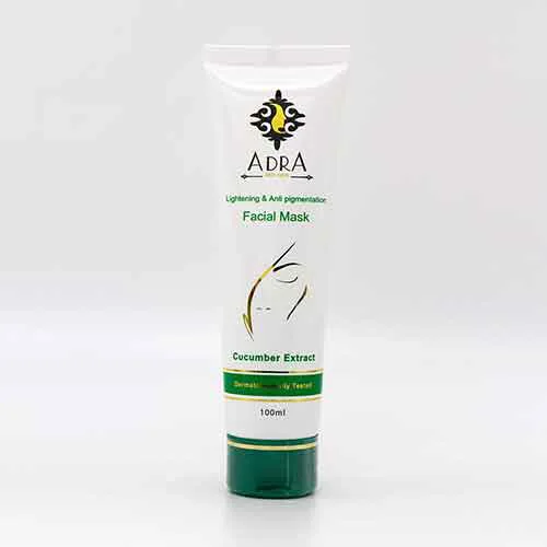 ماسک خیار روشن کننده صورت آدرا ماسک خیار روشن کننده صورت آدرا