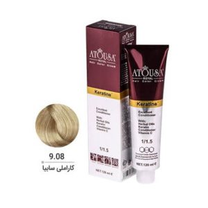 تصویر رنگ موی سر آتوسا رویال