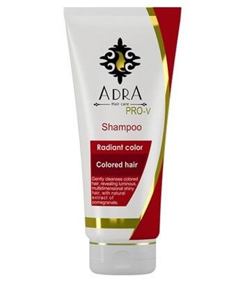 شامپو تثبیت رنگ مو آدرا شامپو موهای رنگ شده آدرا تثبیت کننده رنگ مو