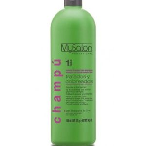 شامپو موهای رنگ و مش شده مای سالن