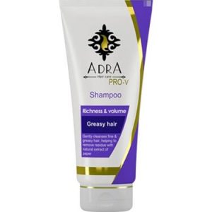 شامپو حجم دهنده مناسب موهای چرب آدرا