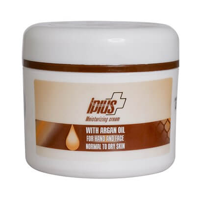 Iplus Moisturizing Cream For Hand And Face With Argan Oil کرم مرطوب کننده آی پلاس حاوی آرگان 1