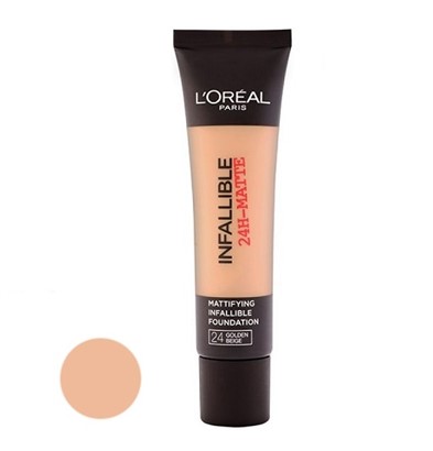 Infaillible 24H Matte تصویر کرم پودر لورال 24