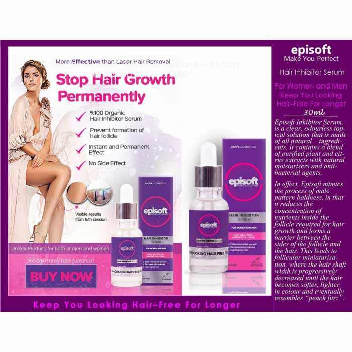 سرم موبر دائمی اپی سافت 2