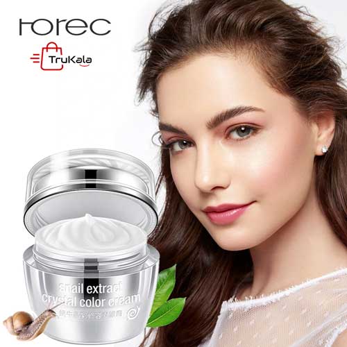 کرم سفید کننده کریستال رنگ با عصاره حلزون رورک 3