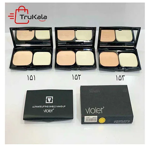 VIOLETLUXURIOUS MAKEUP پنکیک ضد آب ویولت