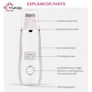 دستگاه اتو صورت التراسونیک Skin Scrubber