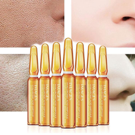 آمپول روشن کننده پوست هیالورونیک اسید ایمجز