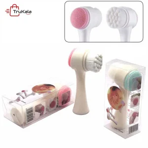 فیس براش دستی سیلیکونی دو سر 1