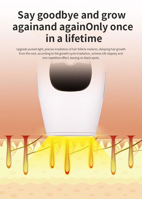 دستگاه لیزر خانگی حذف مو زائد صورت و بدن 2