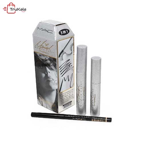Mac-mascara-and-eyeliner-set2 ست ریمل مداد و خط چشم مک