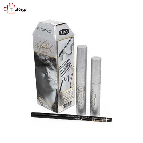 Mac-mascara-and-eyeliner-set2 ست ریمل مداد و خط چشم مک