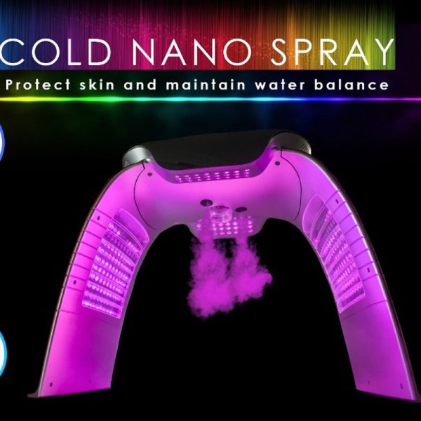 ماسک تونلی ال ای دی 7 رنگ با اسپری گرم و سرد 2021 - Image 10