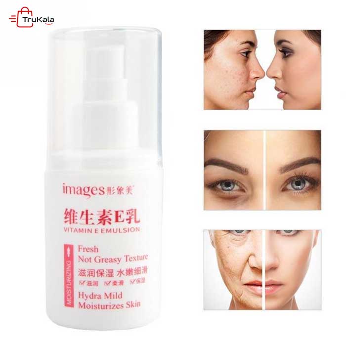 لوسیون مرطوب کننده صورت ویتامین e ایمیجز