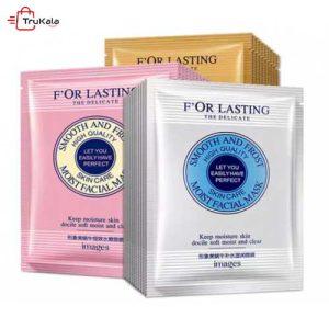 ماسک ورقه ای صورت حلزون و گل رز