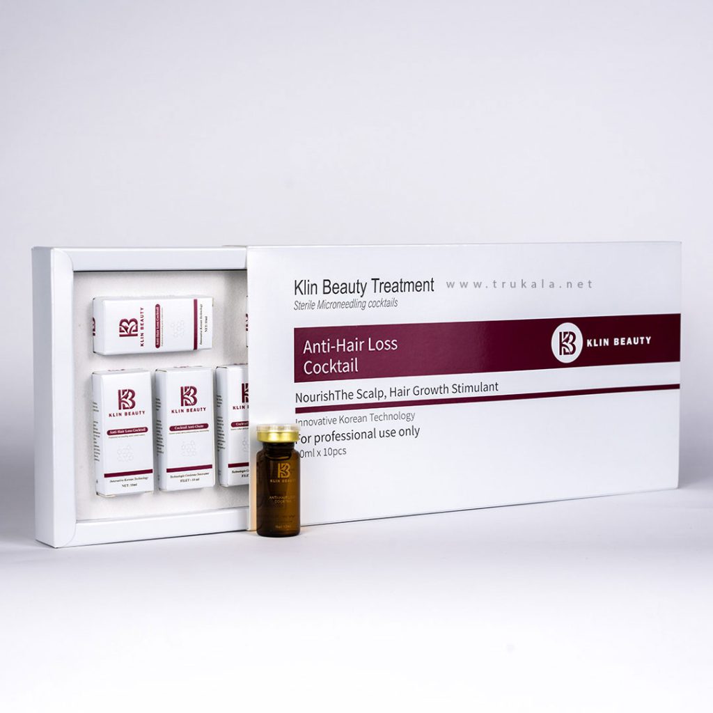 کوکتل ضد ریزش و تقویت کننده مو کلین بیوتی