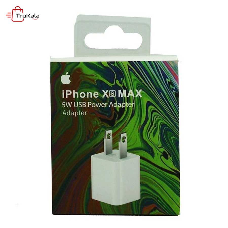 Apple-iPhone-AC-Charger-Adapterr آداپتور اصلی iPhone XS Max - Image 1