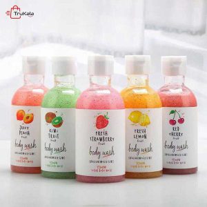 ژل دوش لایه بردار میوه