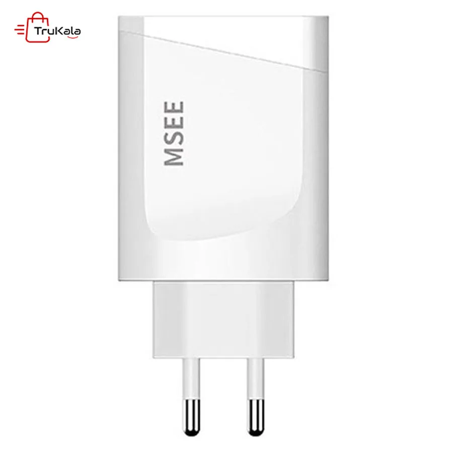 MSEE-MS-22-Mobile-Charger2 شارژ دیواری ام اس ای ای مدل MS-22 به همراه کابل microUSB