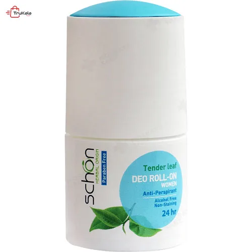 Schon-Tender-Leaf-Deo-Roll-On-For-Women-50ml رول ضد تعریق تندرلیف شون