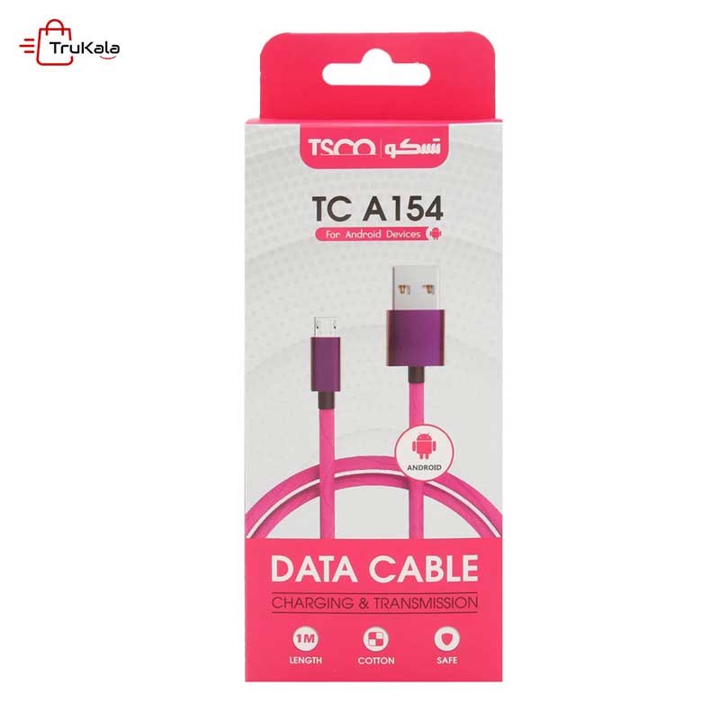 کابل تبدیل USB به Micro-B تسکو TC A154