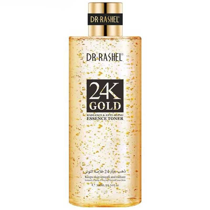 تونر مرطوب کننده طلای 24 دکتر راشل