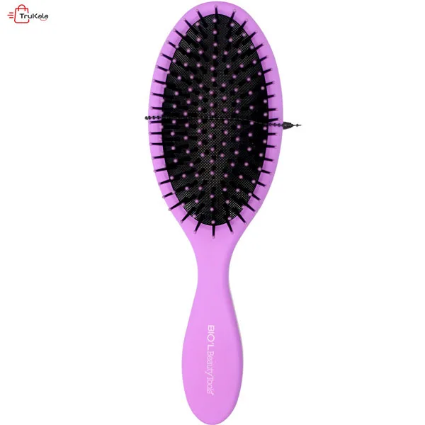 Biol-Oval-Lovin-Brush0 برس مو بیول بنفش