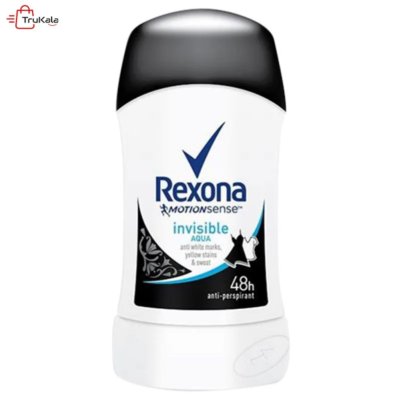 Rexona-Invisible-Aqua-Anti-Perspirant-Deo-Stick-40-ml استیک ضد تعریق رکسونا