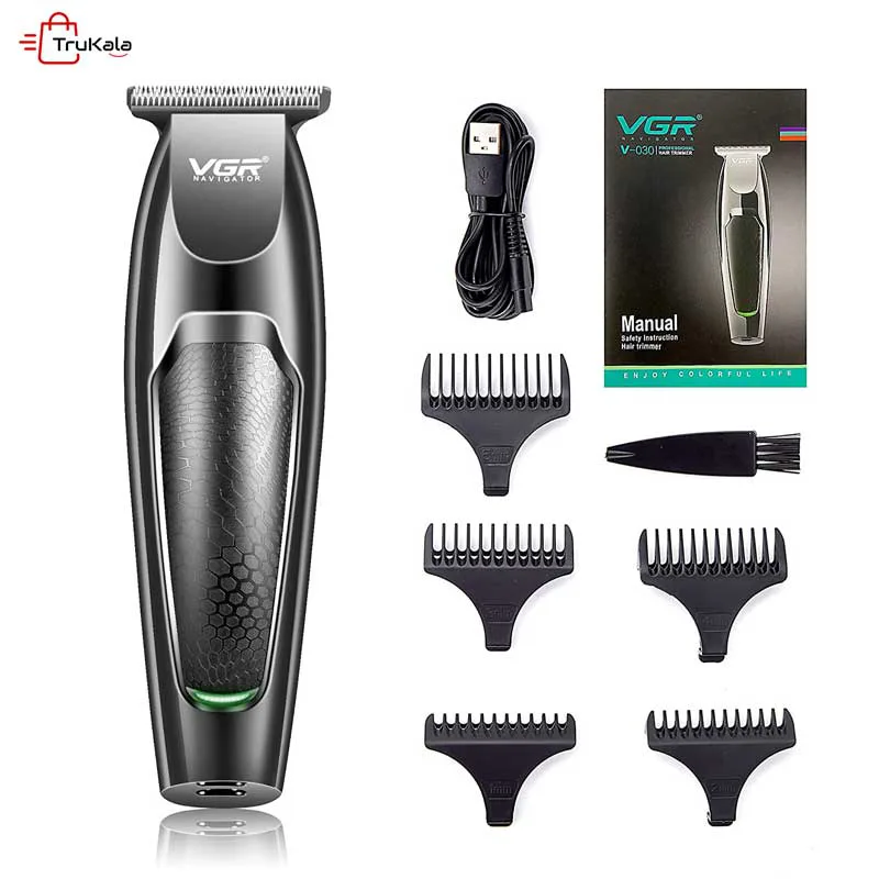 VGR-V-030-Professional-Hair-Trimmer-1 ماشین اصلاح موی صورت و خط زن وی جی آر مدل V-030
