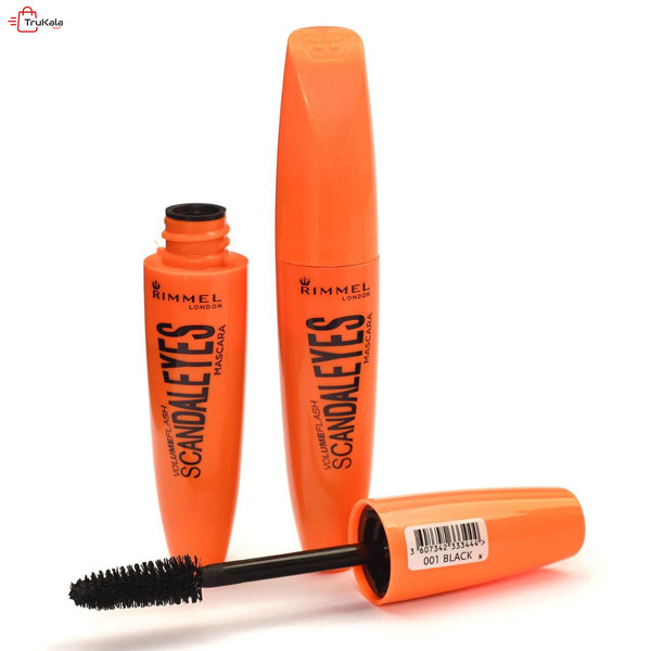 RIMMEL-LONDON-Scandal-Eyes-models1 ریمل حجم دهنده نارنجی لندن