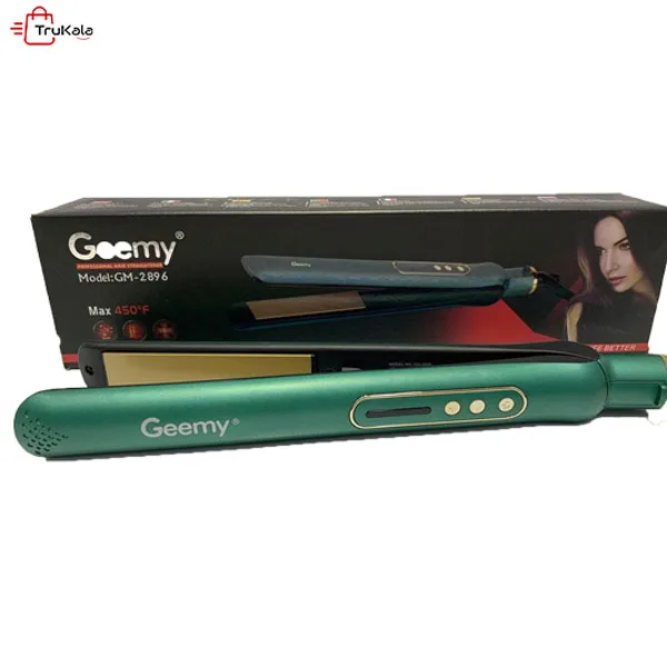 geemy-GM-2896-hair-start-ghtener اتو مو جیمی مدل GM-2896