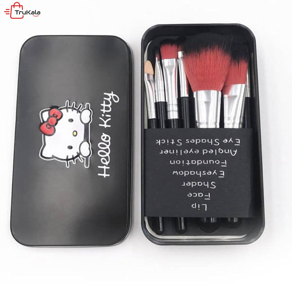 ست براش هلو کیتی مشکی