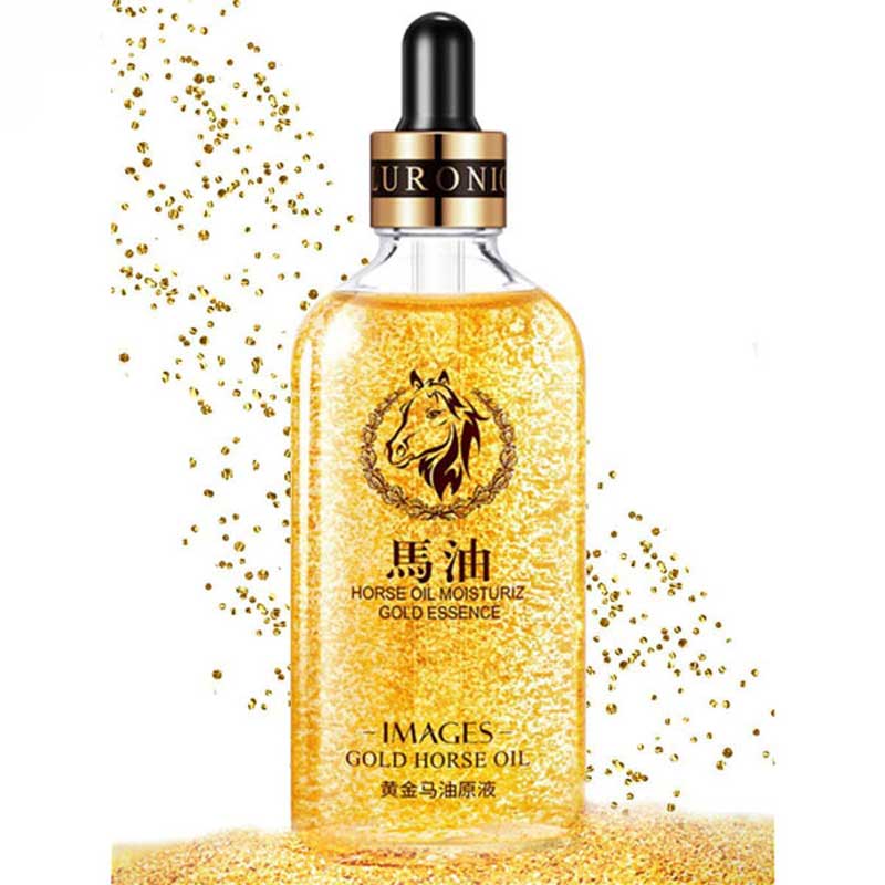 Gold-horse-oil-miraculous-face-serum-images سرم روغن اسب ایمجز