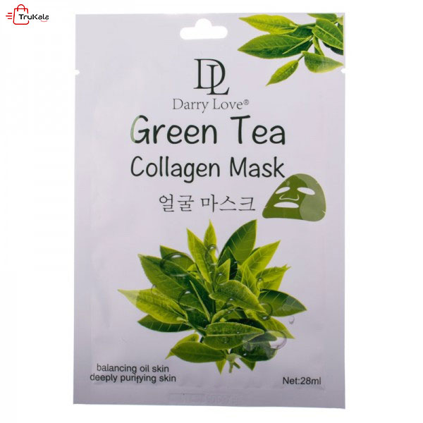 Green-Tea-Collagen-Mask ماسک کلاژن چای سبز