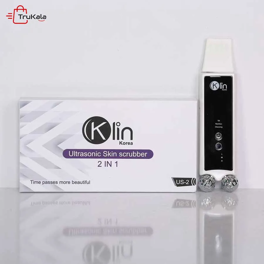 Klin-Ultrasonic-Skin-Scrubber-US-2--1 درما اف دو کاره ماساژور دار کلین