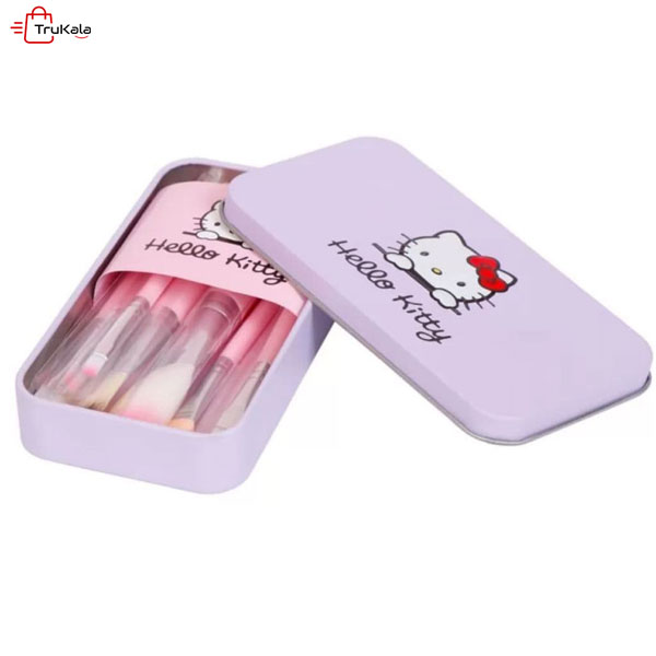 Peach-Kitty-Pink-Brush-Set2 ست براش هلو کیتی صورتی