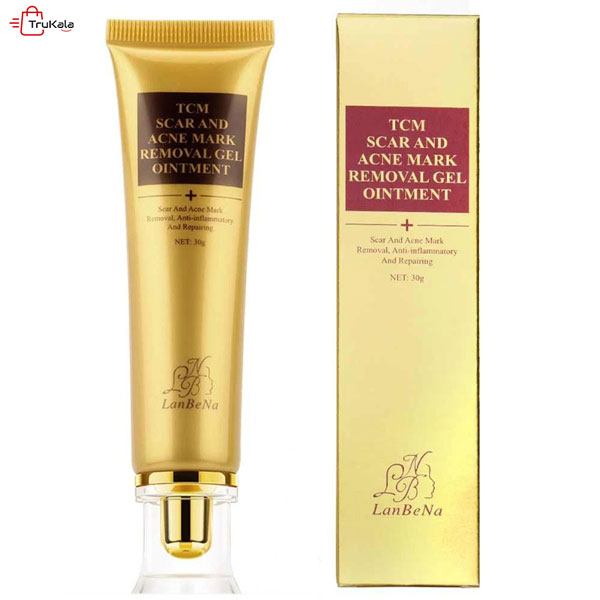TCM-SCAR-AND-ACNE-MARK-REMOVAL-GEL-OLNTMENT2 ژل ترمیم کننده لانبنا